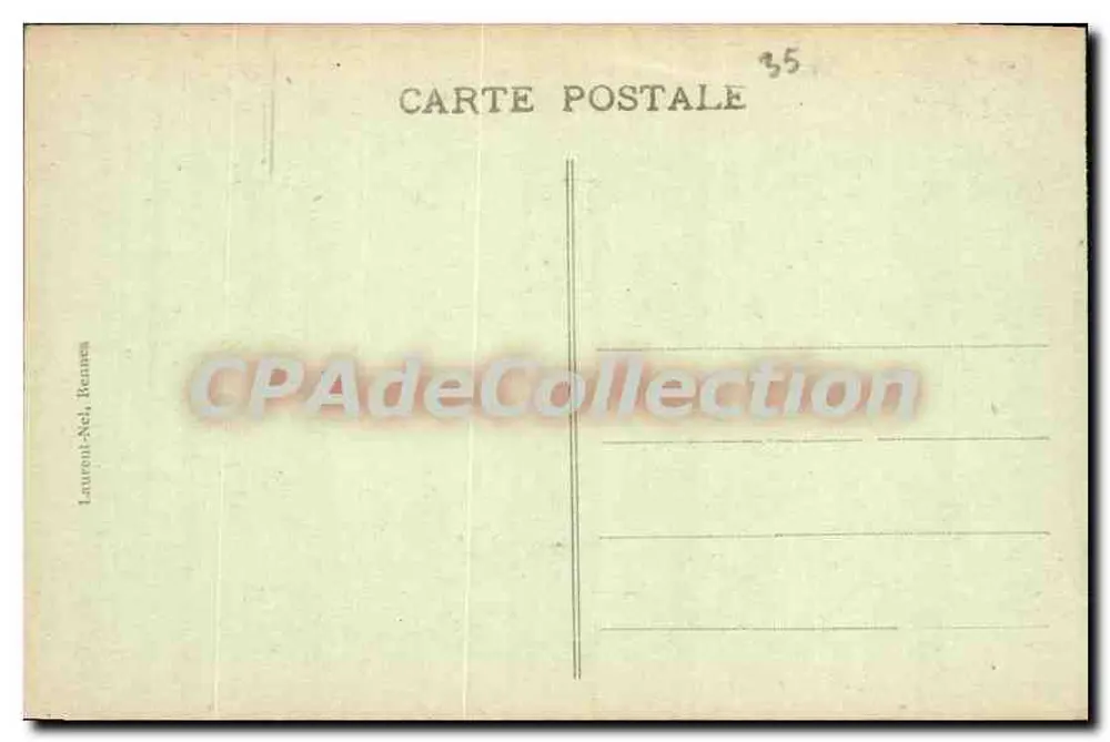 Costa de Émeraude - A Cale à maré baixa e a Baía - DINARD - 1036 - Verso