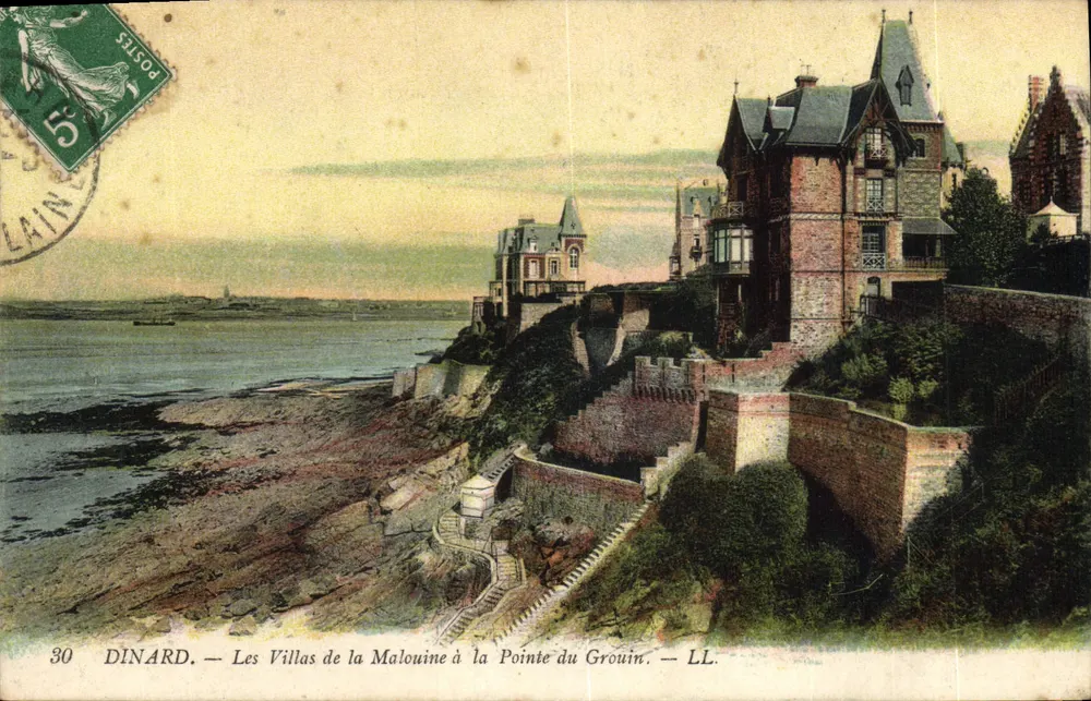Dinard — Die Villen der Malouine an der Pointe du Grouin — LL. n°30 - Vorderseite