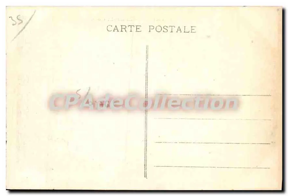 Dinard - Côte d'Émeraude - Ansicht der Digue und der Casinos bei Ebbe - G. F. - Rückseite
