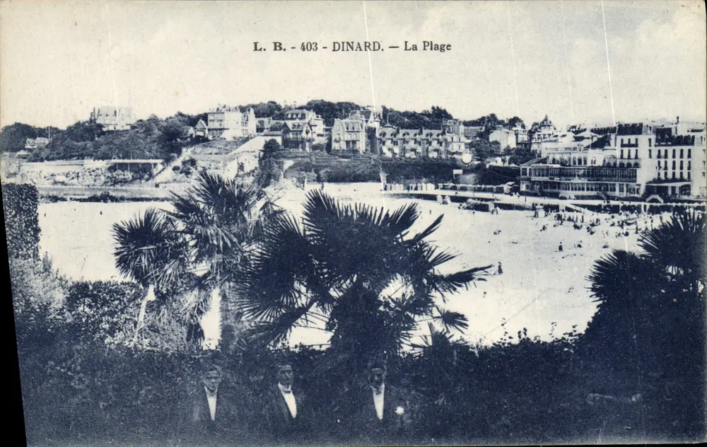 Dinard — A Praia — L. B. 403 - Frente