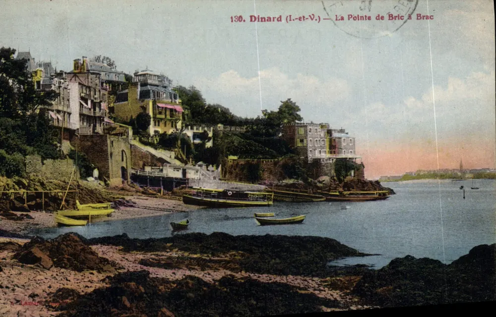 Dinard (I.-e-V.) — A Ponta de Bric à Brac — A. Landrie, n°130 - Frente