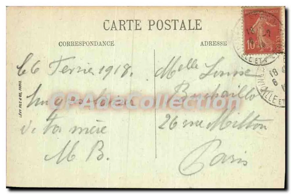 Dinard — Ponta da Malouine — LL. n°27 - Verso