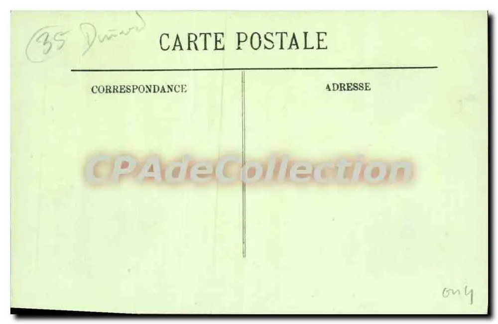 Dinard — A Praia — LL. — N°9 - Verso