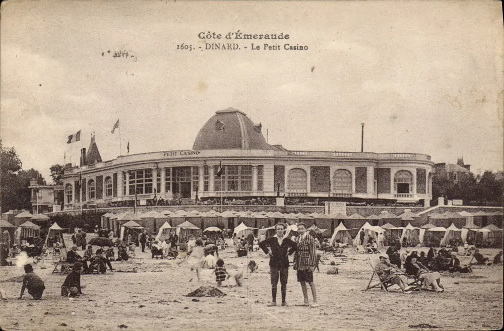 Costa de Émeraude - Dinard - O Pequeno Casino - Frente