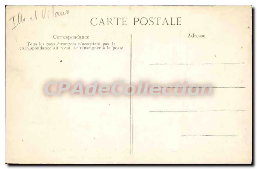 Costa de Esmeralda — Ponta da Éluse — Dinard, n°756 - Verso