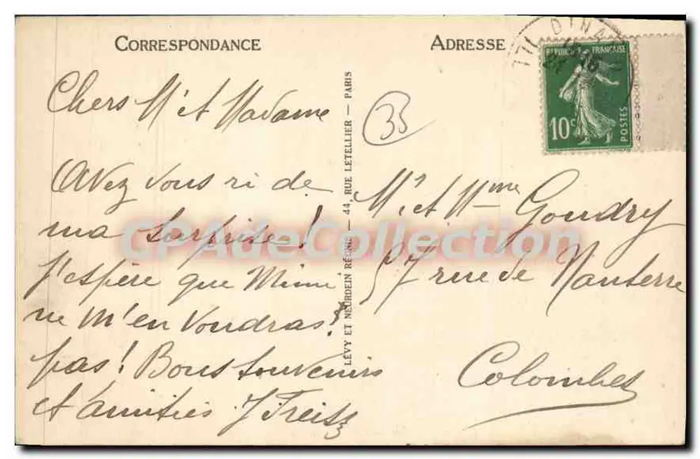 Dinard — La Malouine und die Pointe du Grouin — LL - Rückseite