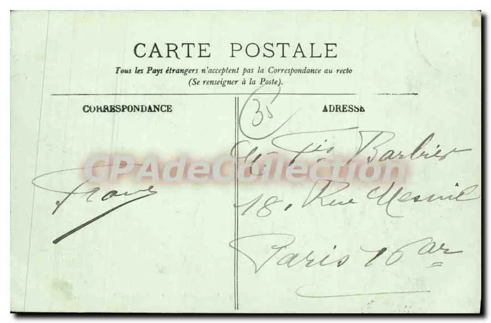 Dinard — Die Villen von La Malouine an der Pointe du Grouin — LL - Rückseite