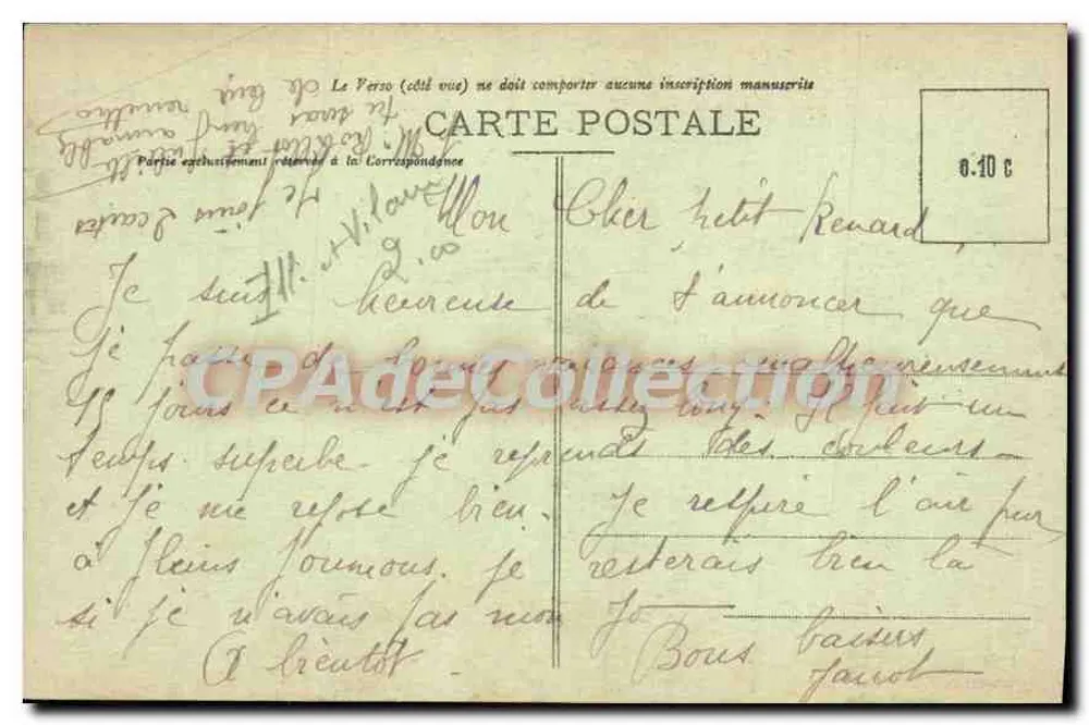 Dinard - A Praia - Os Casinos - Edição Goudier, n° 4589 - Verso