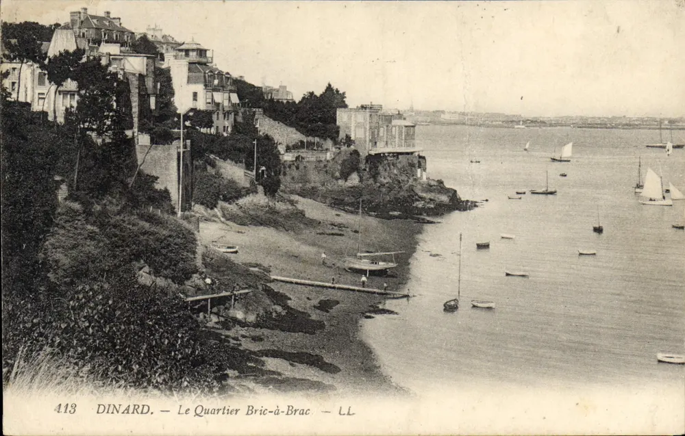 Dinard — O Bairro Bric-à-Brac — LL, n° 413 - Frente
