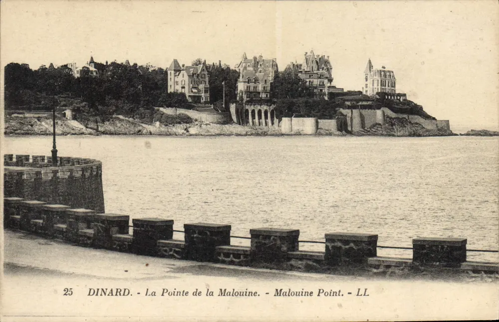 Dinard - A Ponta da Malouine - Malouine Point - LL - Frente