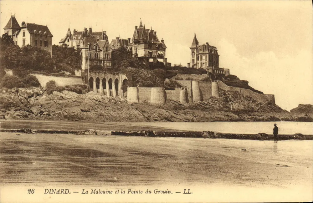 Dinard — La Malouine und die Pointe du Grouin — LL. — Nr. 26 - Vorderseite