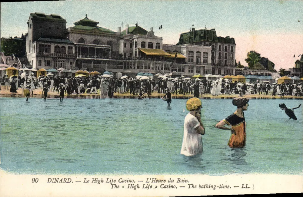 Dinard — High Life Casino — Badestunde — LL. — Nr. 90 - Vorderseite