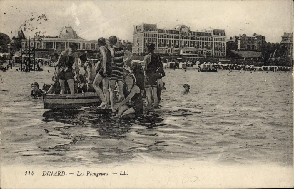 Dinard — Os Nadadores — LL. n°114 - Frente