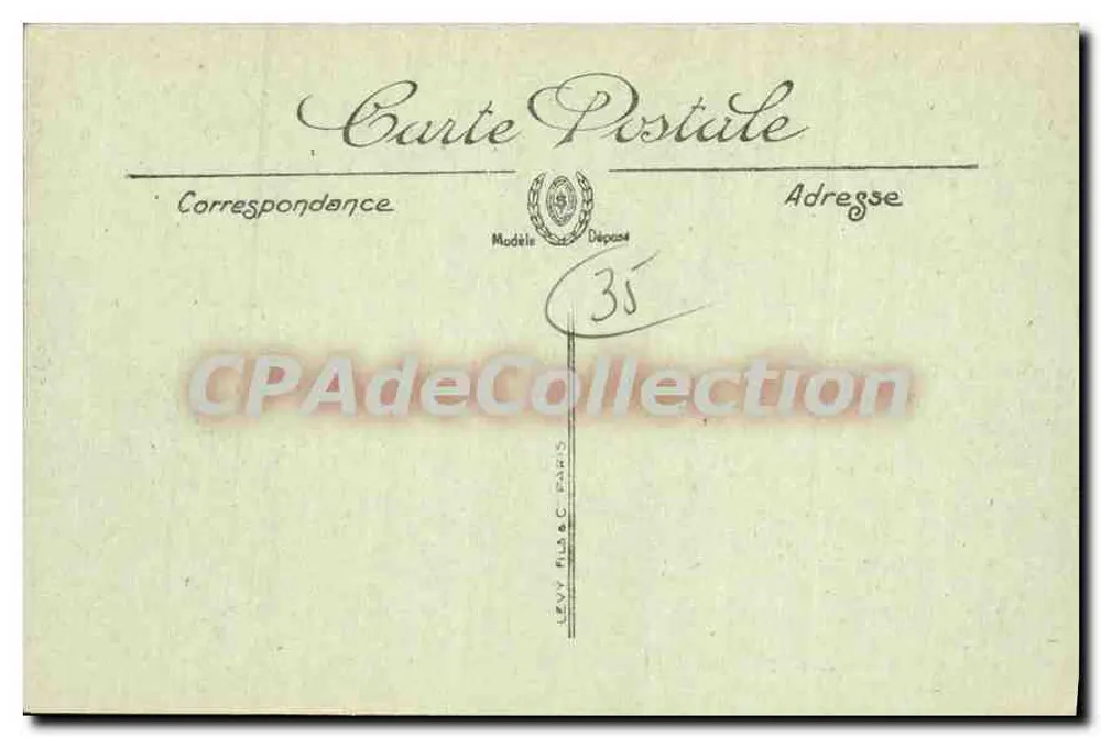 Dinard — A Ponta da Malouine — LL. n°27 - Verso
