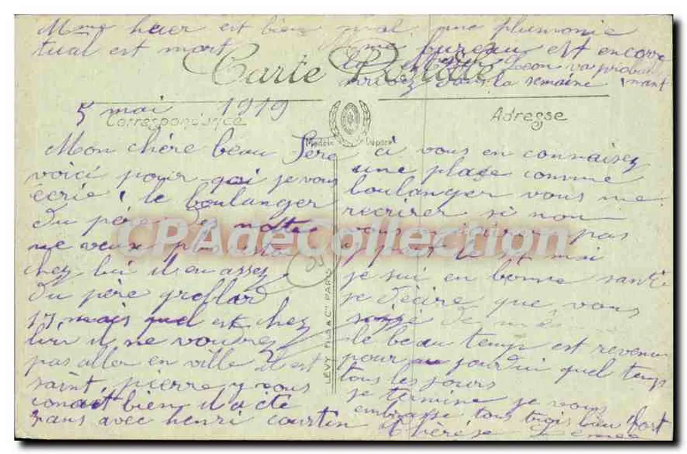 Dinard — Hotel Crystal — LL - Verso