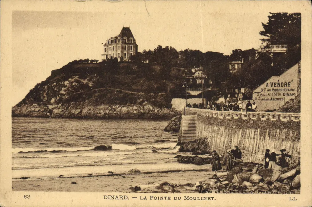Dinard — A Ponta do Moulinet — S. Louis-Dinan, agências - Frente
