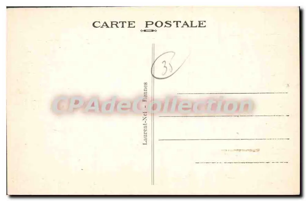Dinard - Küste von Emeraude - Die Schwimmbecken und ein Gruppen von Villen - Rückseite