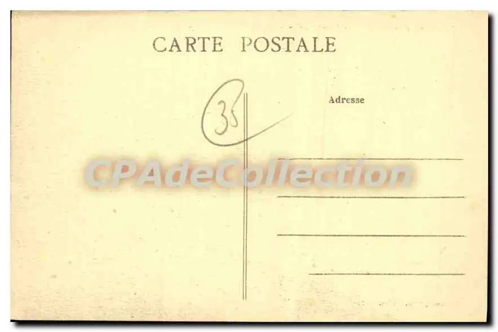 Dinard (I.-et-V.) — Die Digue-Promenade und Pointe du Moulinet — A Lamiré, Verlag, Rennes - Rückseite