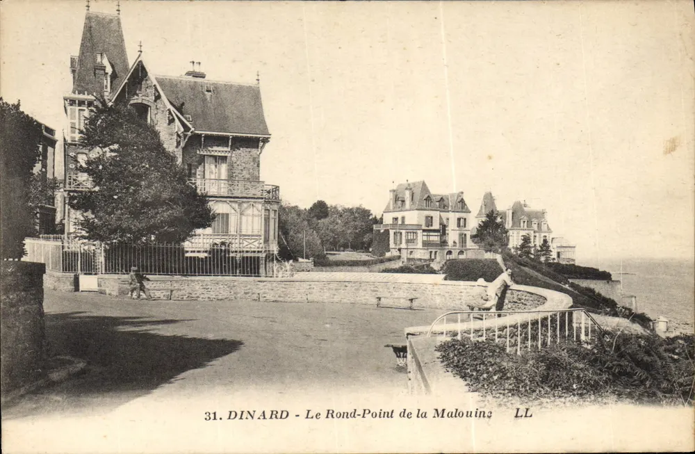Dinard - O Rond-Point da Malouine — LL, n°31 - Frente