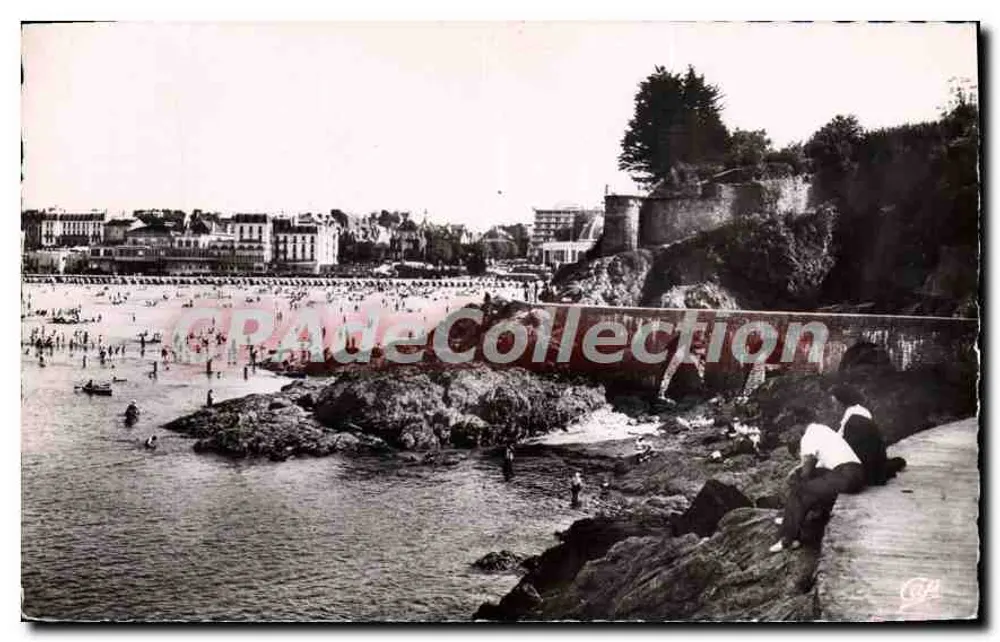 Dinard - A Promenade da Malouine — vista da praia e do porto — Cie des Arts Photographiques - Frente
