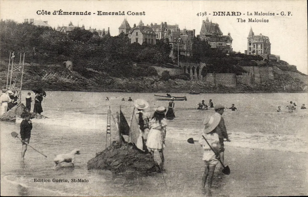 Dinard - La Malouine - G.F. - 4598 - Costa de Émeraude - Frente
