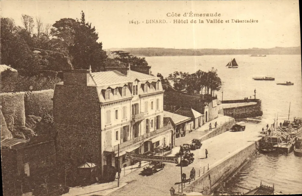 Dinard - Costa d'Emeraude - Hotel de la Vallée e Molo - Recto