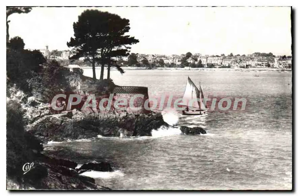 Dinard - Costa de Esmeralda — Vista tirada da Vicomté — CPAPHIL, Paris - Frente