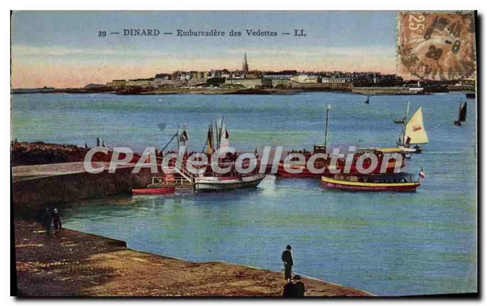 Dinard — Embarcadouro das Vedettes — LL - Frente