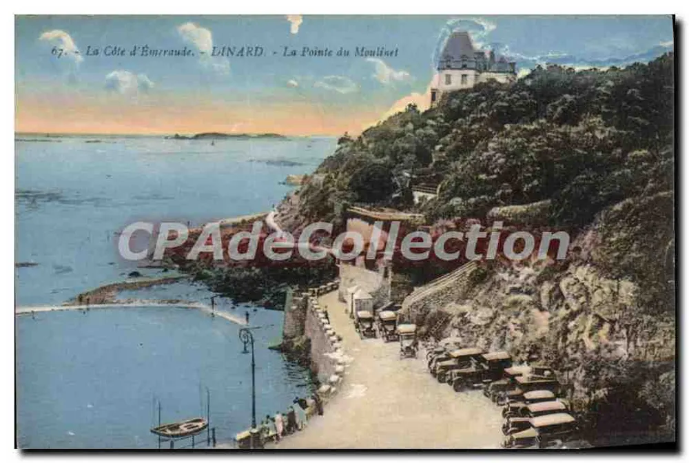 A Costa de Émeraude - DINARD - A Ponta do Moulinet - Frente