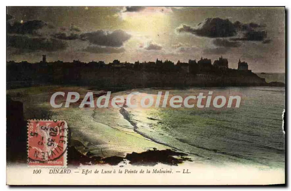 Dinard — Efeito de Lua na Ponta da Malouine — LL. - Frente