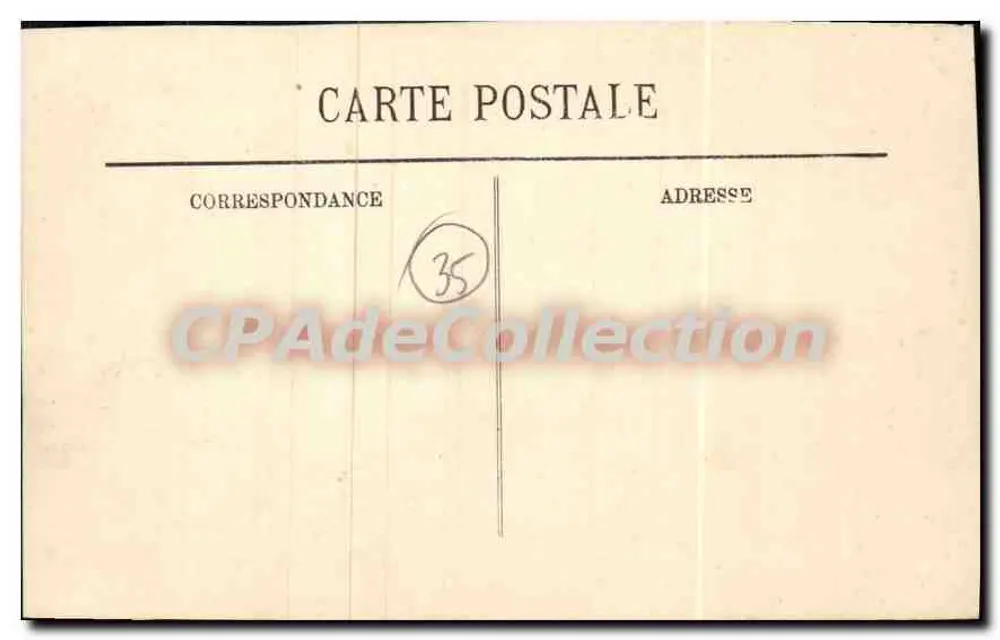 Dinard — Der Strand und das High Life Casino — LL. — N°5 - Rückseite