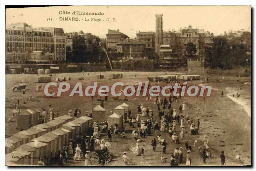 Dinard - A Praia - G. F. - Frente