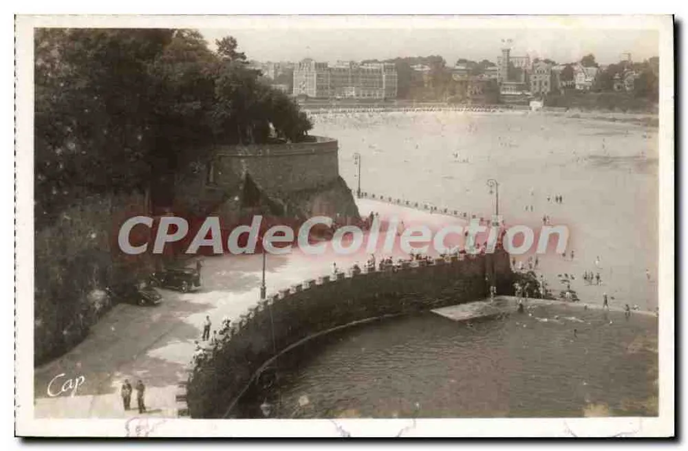 Dinard — La Promenade des Alliés — editore « REAL-PHOTO » G.A.P. - PARIS, n° 156 - Recto