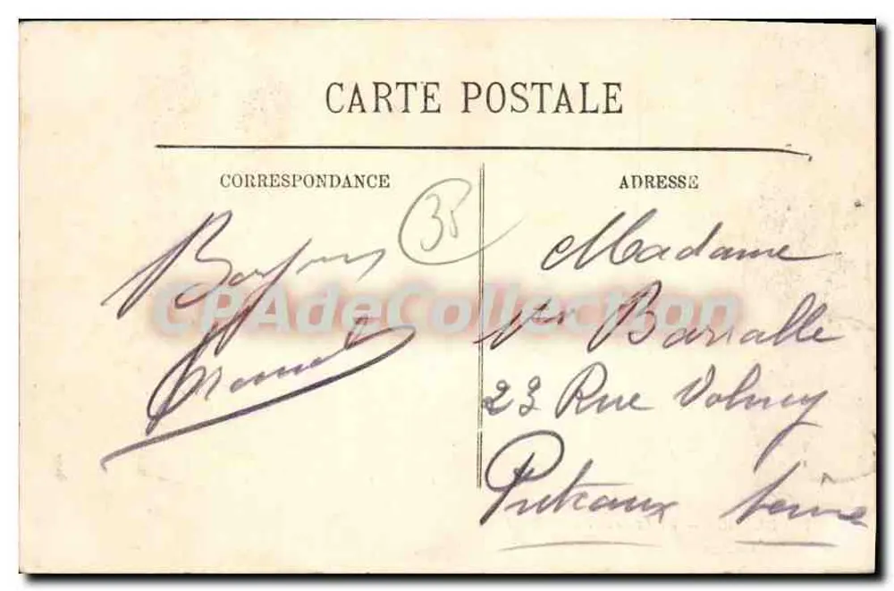 Dinard — A Praia e o Hotel Royal — LL - Verso