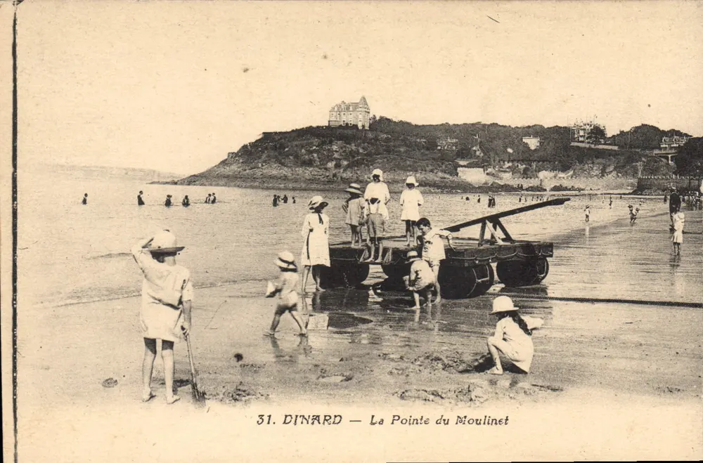 DINARD — A Ponta do Moulinet — J. Nozais, Nantes - Frente