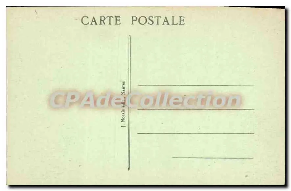 Dinard - Ein Stück der Strandpromenade und das Balnéum — Nosatis édit., Nantes, n°66 - Rückseite