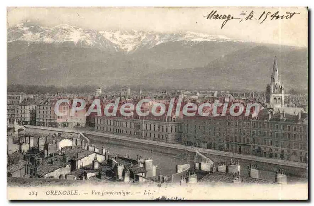 Grenoble — Vista panorâmica — LL. — n°284 - Frente