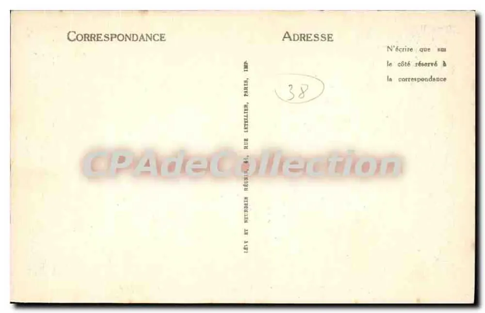 Grenoble — Praça Grenette e o Saint-Eynard — LL. - Verso