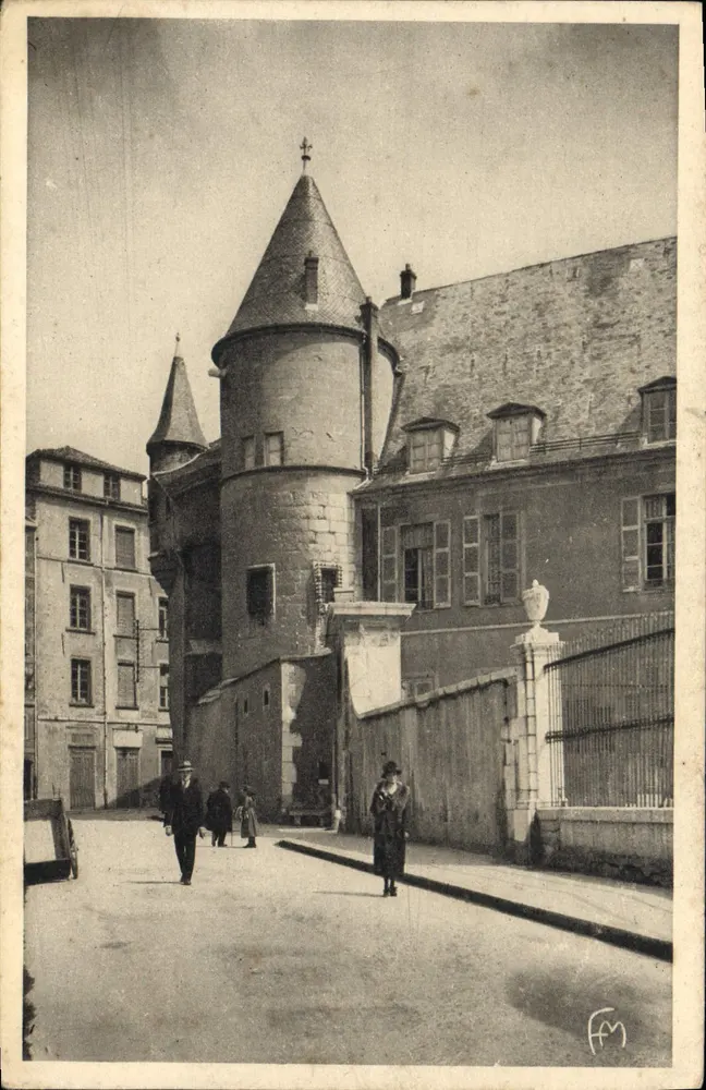 Grenoble Königin der Alpen — Die Turm des Rathauses — Kunstausgabe MARTINOTTO Frères, Serie A N°9 - Vorderseite