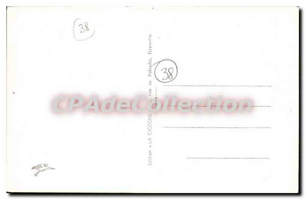 ग्रेनोब्ल - सामान्य दृश्य और टेलिफेर - एडिशन ला सिओंग्ने, संख्या 212 - पीछे