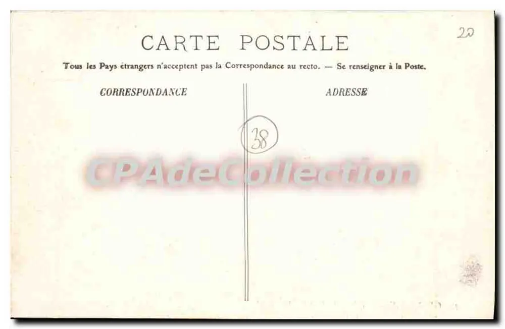 Grenoble — O Pont da Esplanada — LL. - Verso
