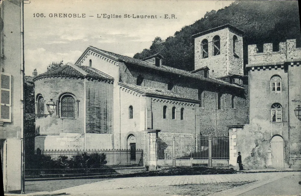 Grenoble — A Igreja de São Luís — E.R. n°106 - Frente