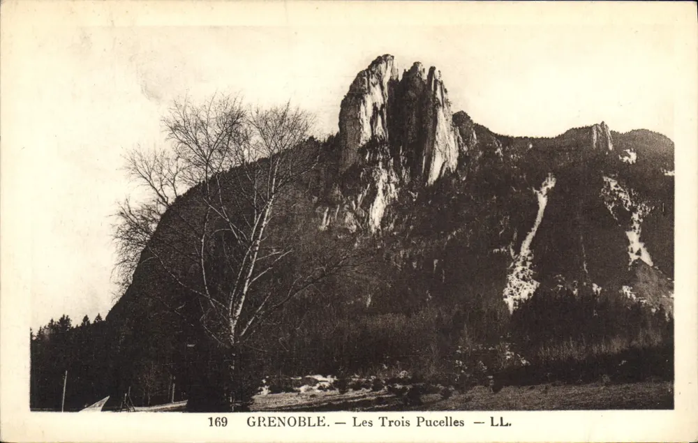 Grenoble — As Três Moças — LL. — n° 169 - Frente