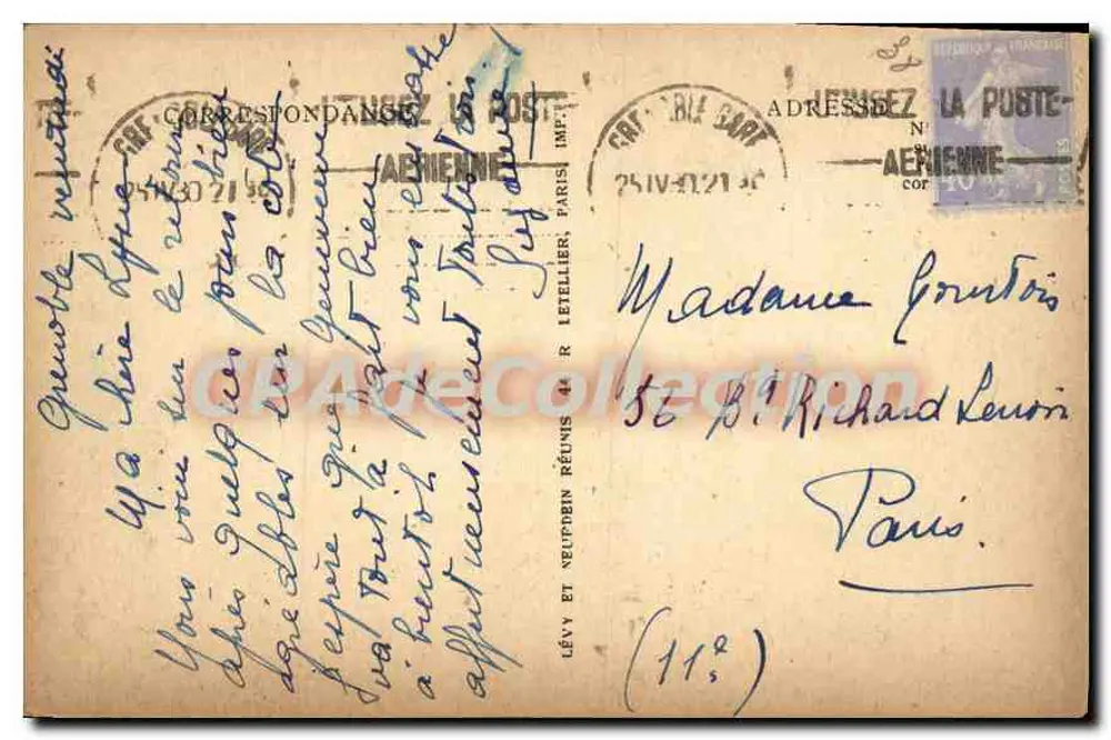 Grenoble — O Saint-Eynard — ND — 605 - Verso