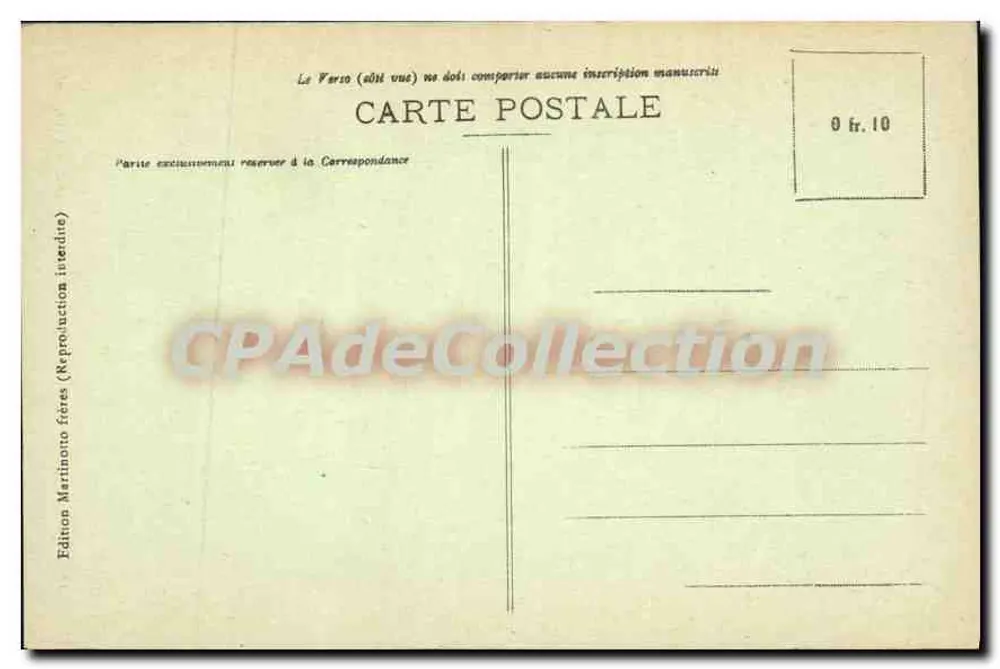 Grenoble - Die alten Viertel - Die Challemont-Tür — Edition Marinotto Frères, n°16 - Rückseite
