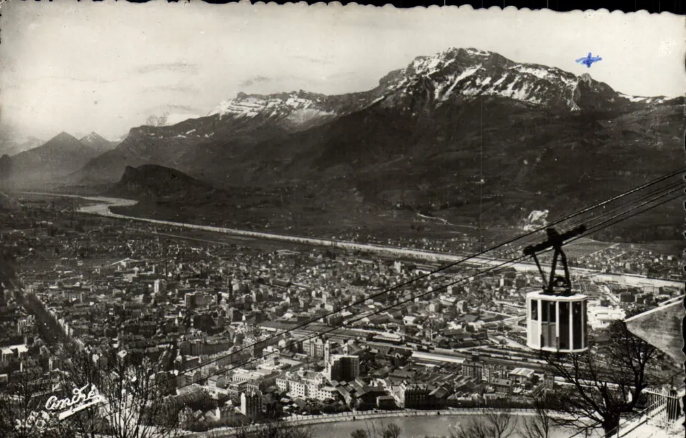 Grenoble — A Vale do Drac e o Moucherotte — Edição de Arte André, n°1019 - Frente