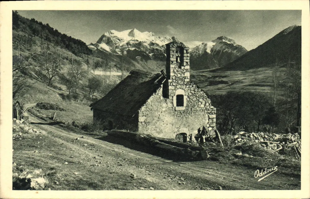 Kirche von Faro — Alpenroute — G. Oddoux - Vorderseite
