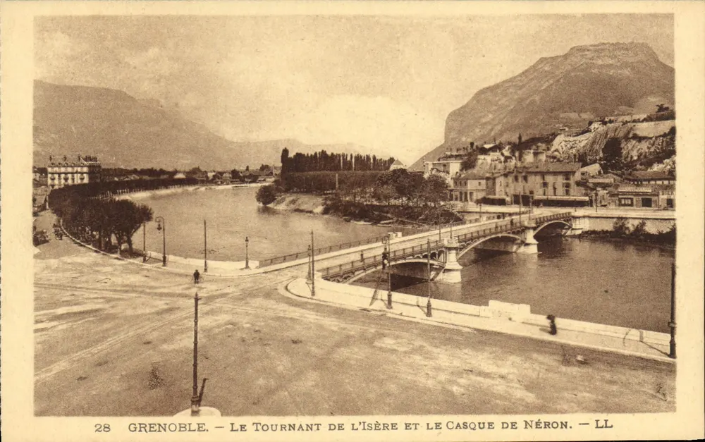 Grenoble — Der Bogen der Isère und der Helm Neros — LL - Vorderseite
