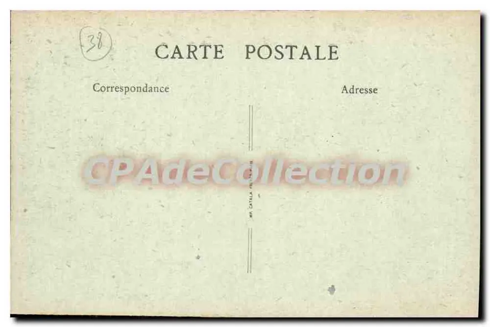 Grenoble - Place Notre-Dame und Monument des Centennaires — B.F. 99 - Rückseite