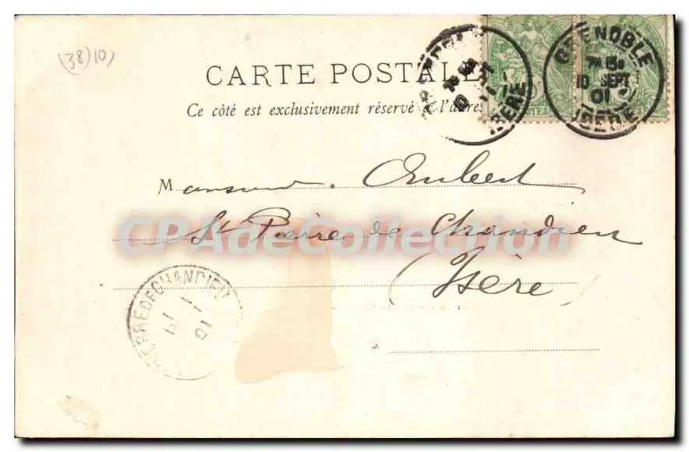 Grenoble - A Prefeitura — O Guia Rose Grenoble, n°61 - Verso